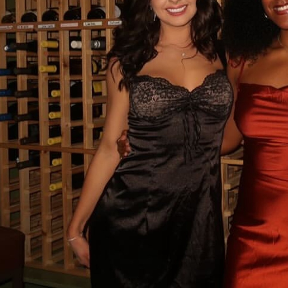 Elegant Black Lace dress